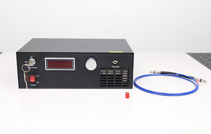 405nm 700mW Blue-violet 파이버 레이저 시스템 All-in-one Model CW Laser